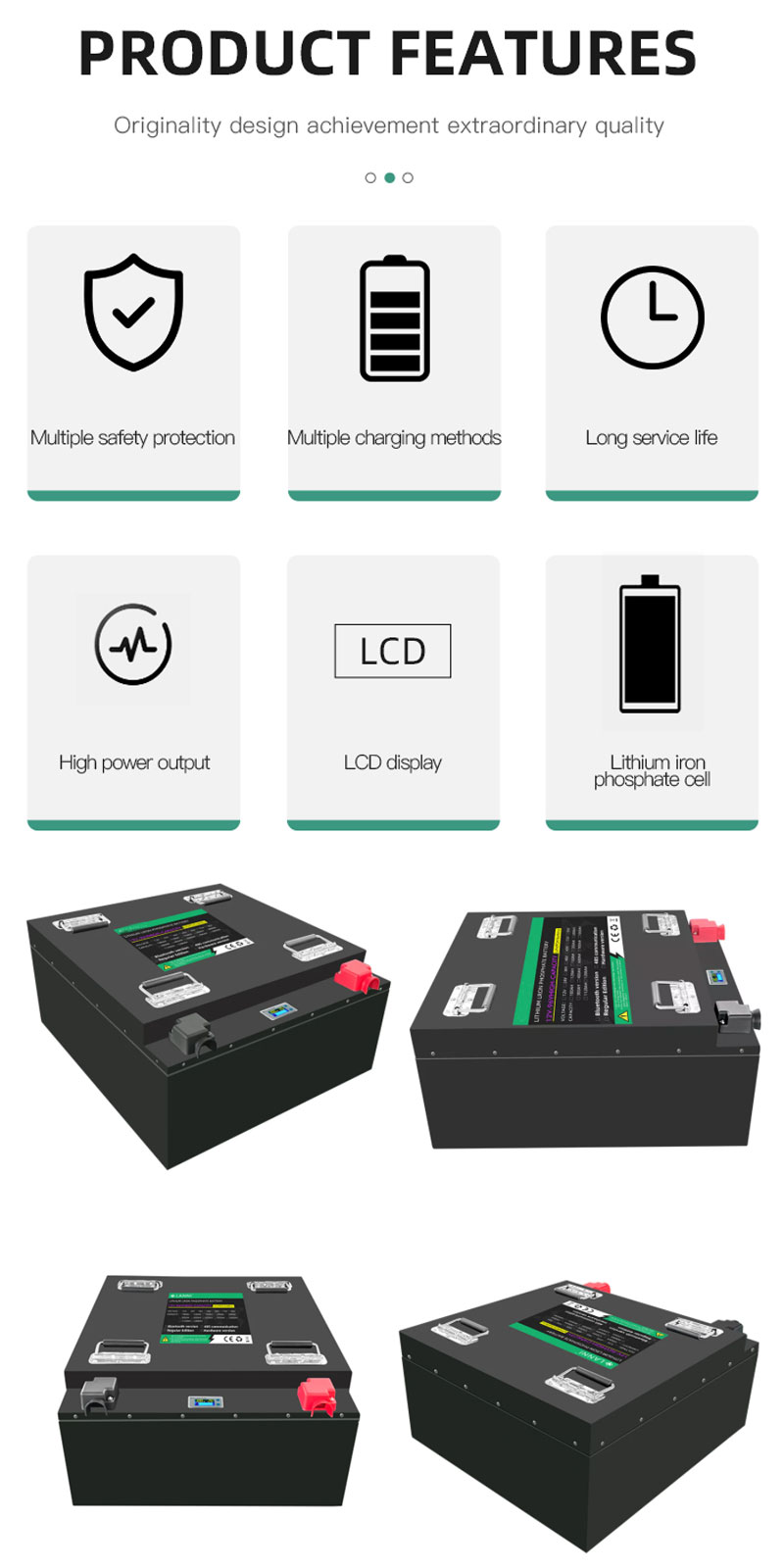 51.2V 200AH Lifepo4 Lithium Battery