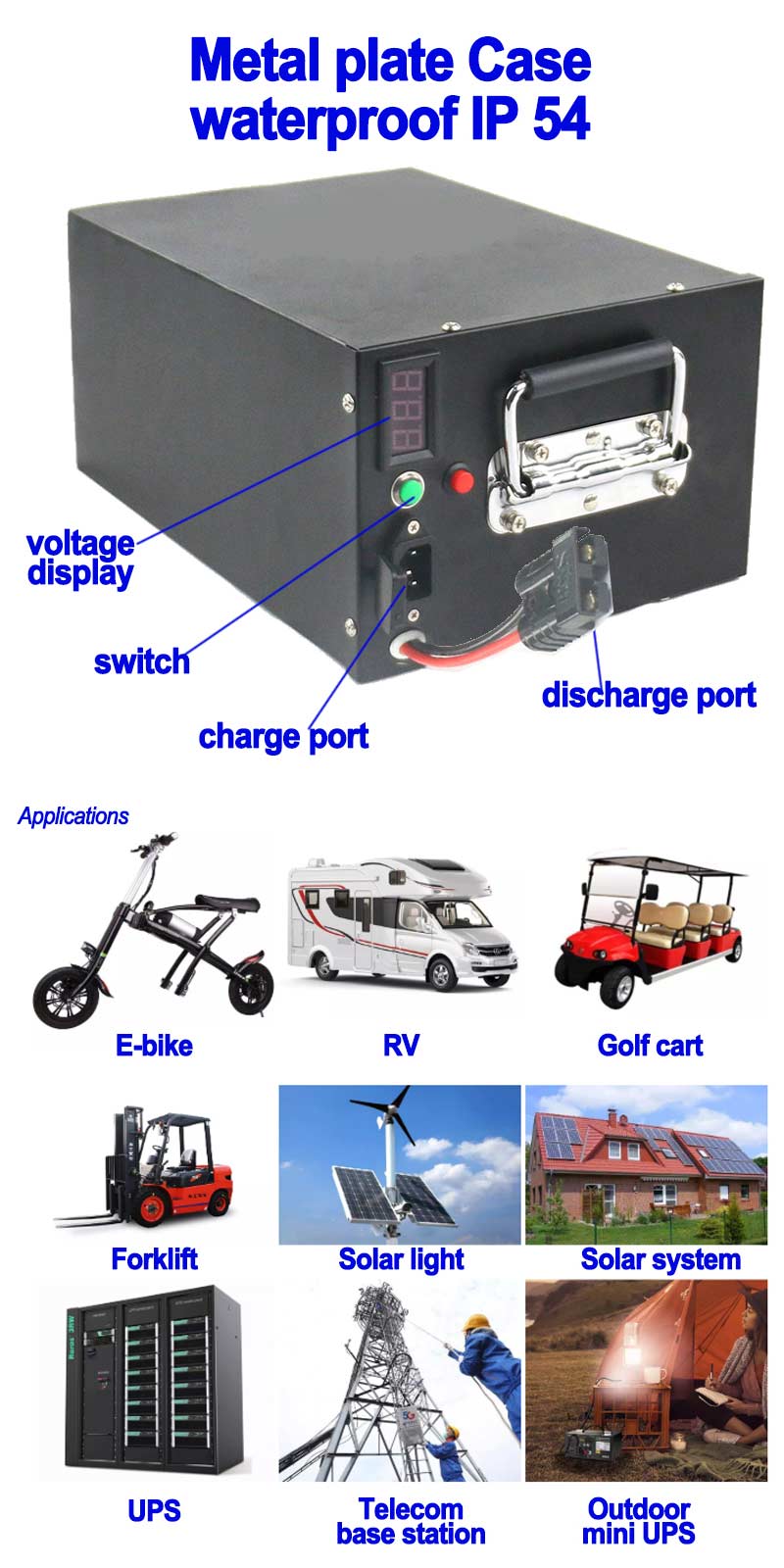 36 rv lithium battery