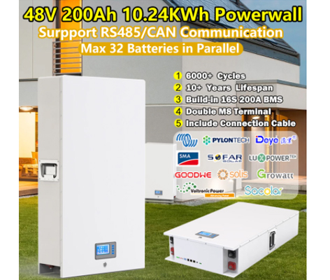 Pin lithium lưu trữ năng lượng gia đình 48V